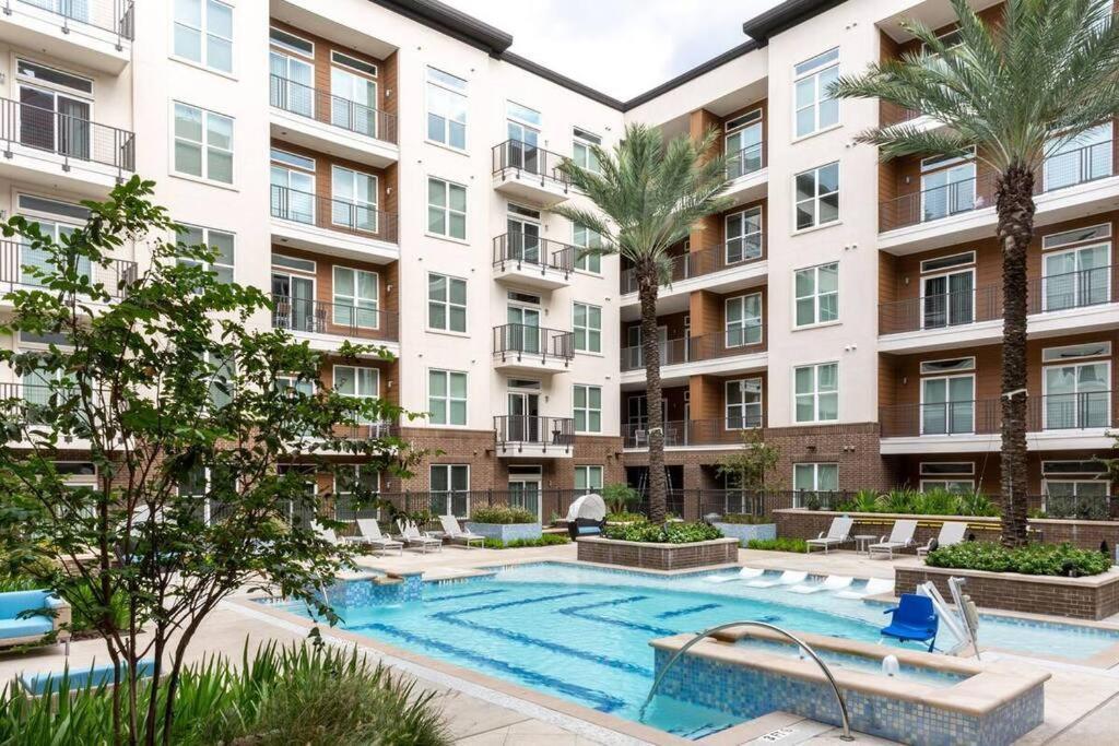 Luxury Apartment With King Bed And Pool And Free Parking 4 Houston Kültér fotó